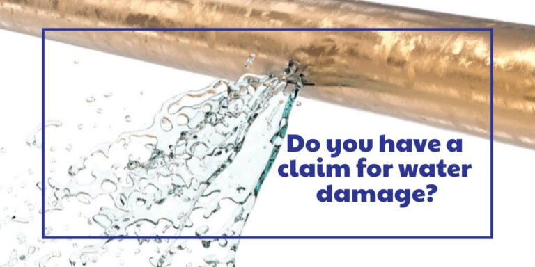 Can you claim for burst water pipes on your home insurance?