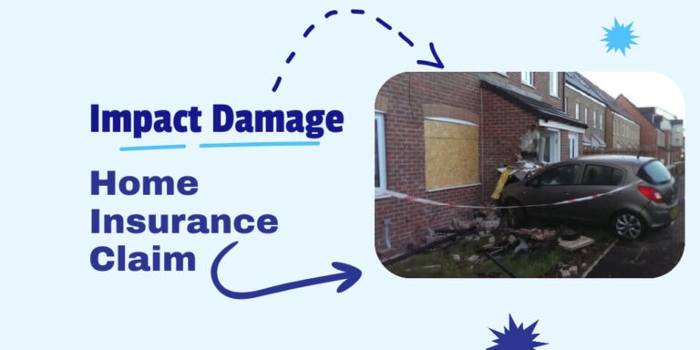 Home Insurance Claim in London for impact damage