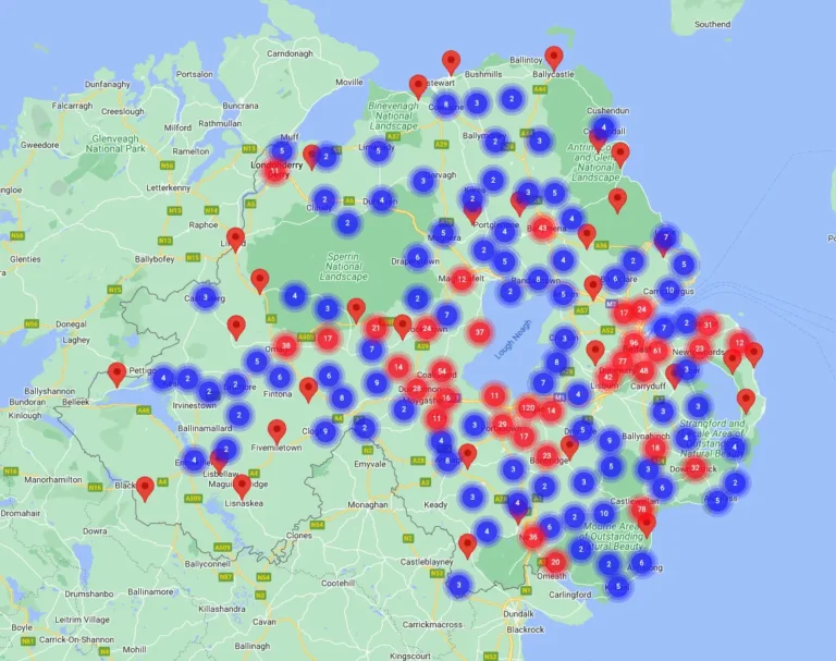 PCLA works with clients all over Northern Ireland