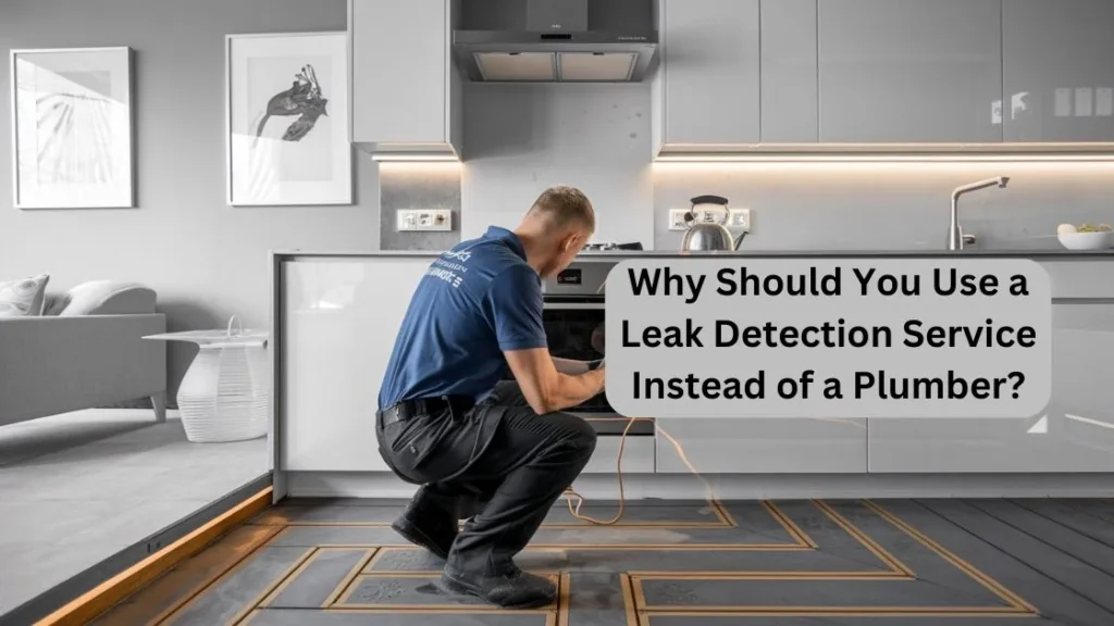 Why Should You Use a Leak Detection Service Instead of a Plumber?