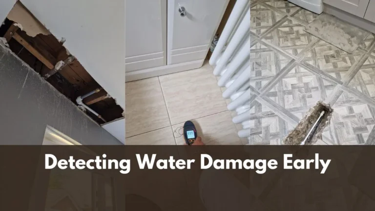 Detecting Water Damage Early