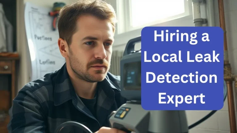 Hiring a Local Leak Detection Expert