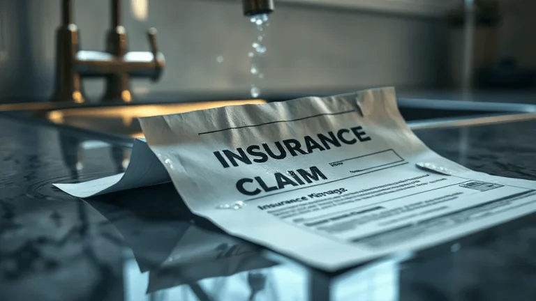 Successful Water Leak Insurance Claims