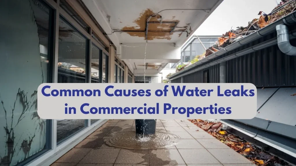 Common Causes of Water Leaks in Commercial Properties