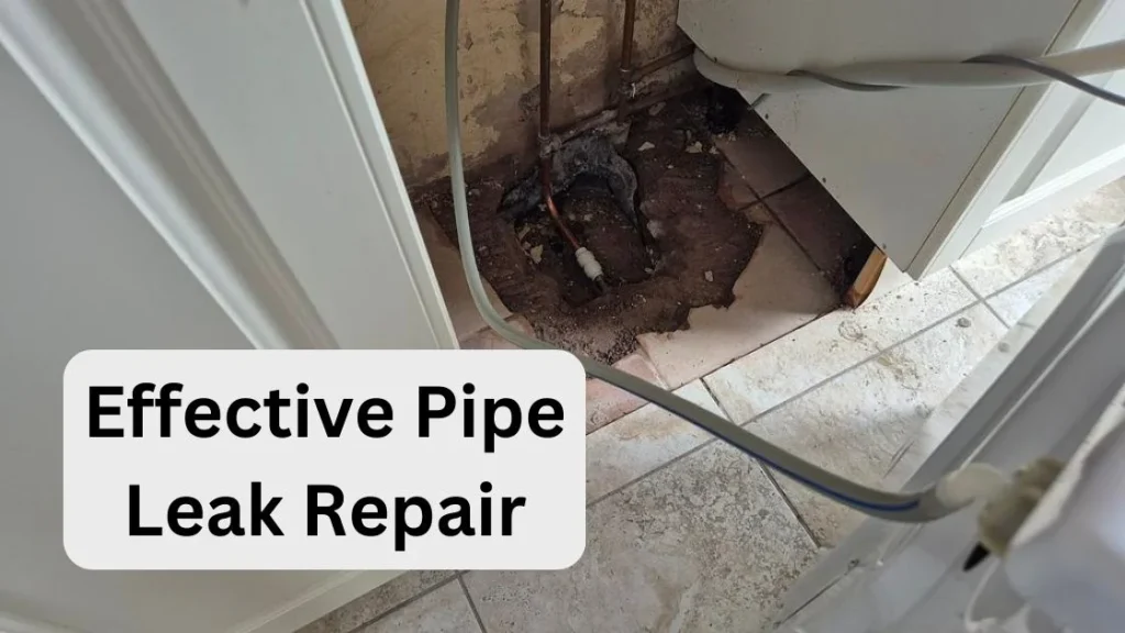 Effective Pipe Leak Repair