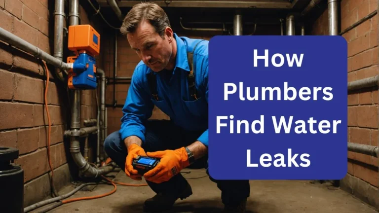 How Plumbers Find Water Leaks