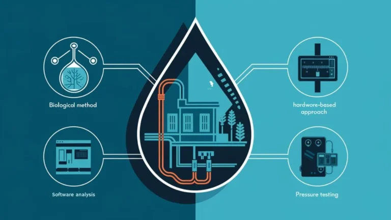 Leak Detection Techniques can be broadly categorised into biological methods, hardware-based, and software analysis systems