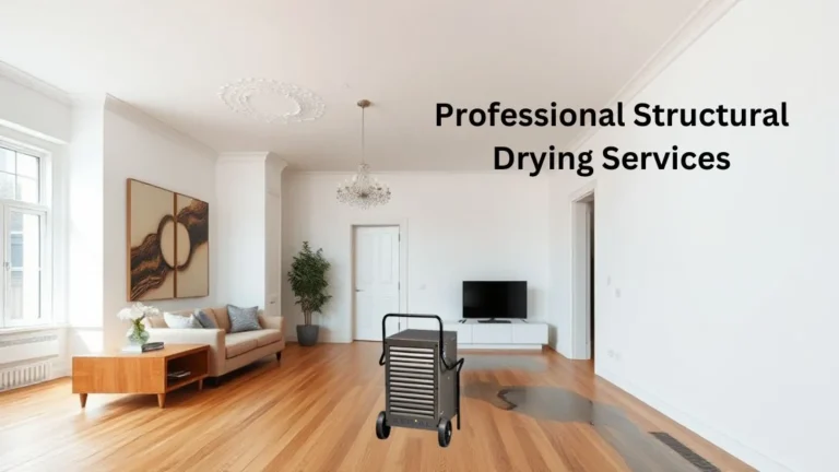 Professional Structural Drying Services