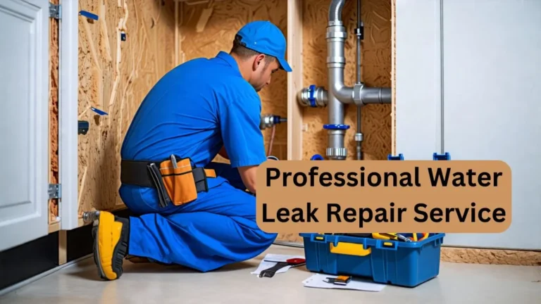 Professional Water Leak Repair Service