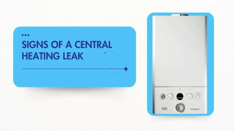 Signs of a Central Heating Leak