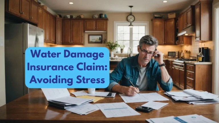 Water Damage Insurance Claim: Avoiding Stress