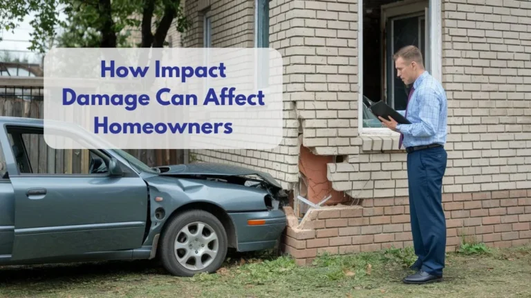 How Impact Damage Can Affect Homeowners
