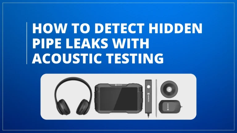 How To Detect Hidden Pipe Leaks with Acoustic Testing