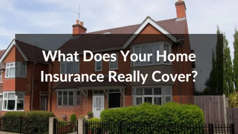What Does Your Home Insurance Really Cover