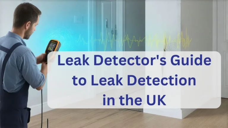 Leak Detector's Guide to Leak Detection in the UK
