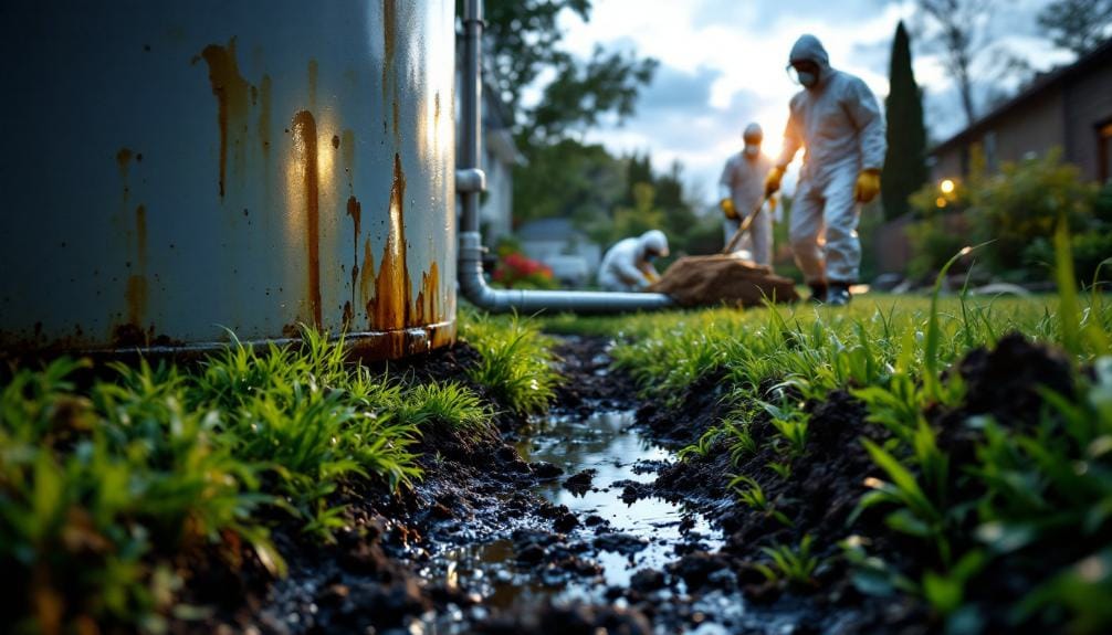 oil leak cleanup costs