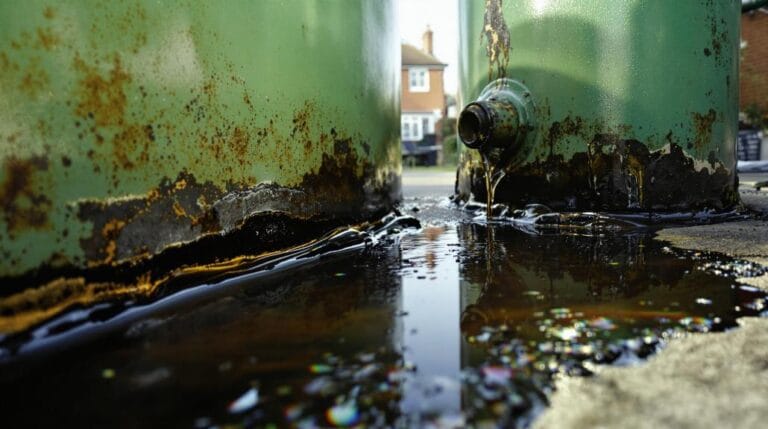 oil leak damage claims