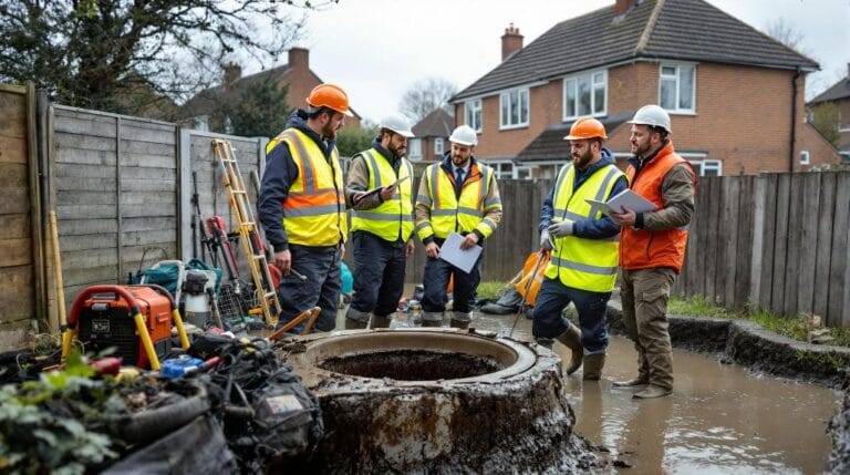 septic tank damage response