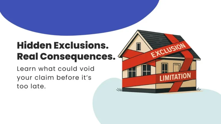 Hidden Exclusions. Real Consequences. Learn what could void your claim before it’s too late.