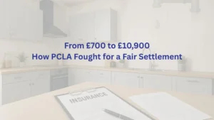 From £700 to £10,900 How PCLA Fought for a Fair Settlement
