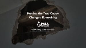 Water Damage Insurance Claim in Omagh. PCLA - We Stand Up for Homeowners.