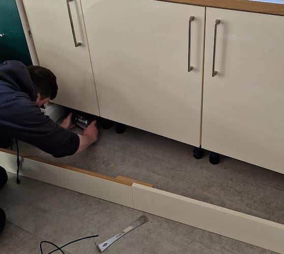 Leak Detector in Bangor - water damage to kitchen