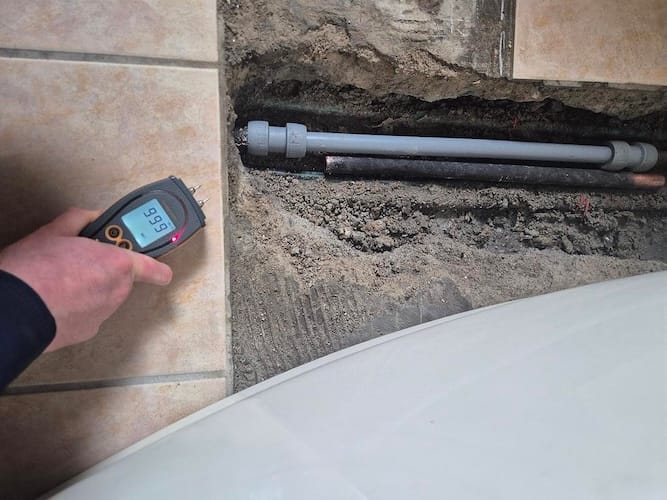 PCLA Downpatrick Water Damage from a burst pipe