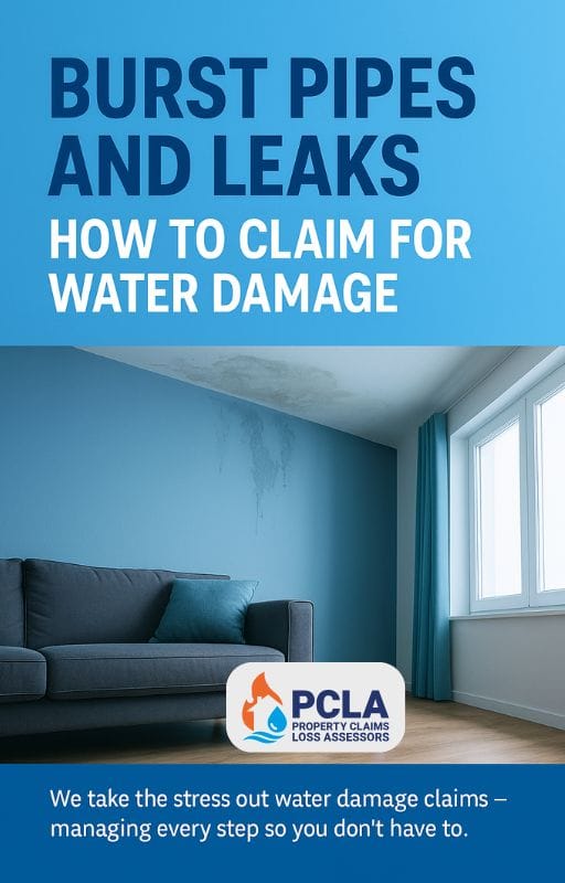 eBook - Burst Pipes and Leaks: How to Claim for Water Damage