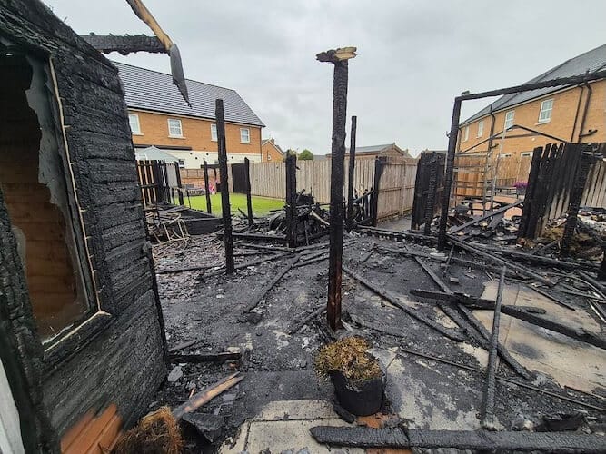 Fire Damage Claim in Lurgan