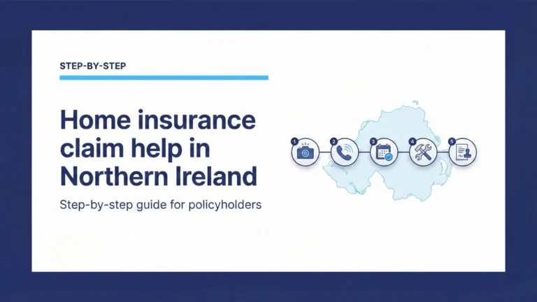 Home Insurance Claim Help in Northern Ireland: Step-by-Step Guide for Policyholders