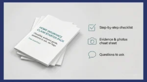 Home Insurance Claim Starter Pack