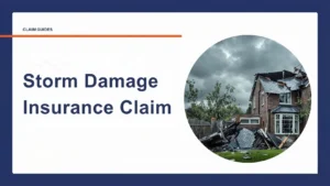 Storm Damage Insurance Claim