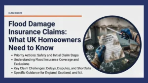Flood Damage Insurance Claims: What UK Homeowners Need to Know