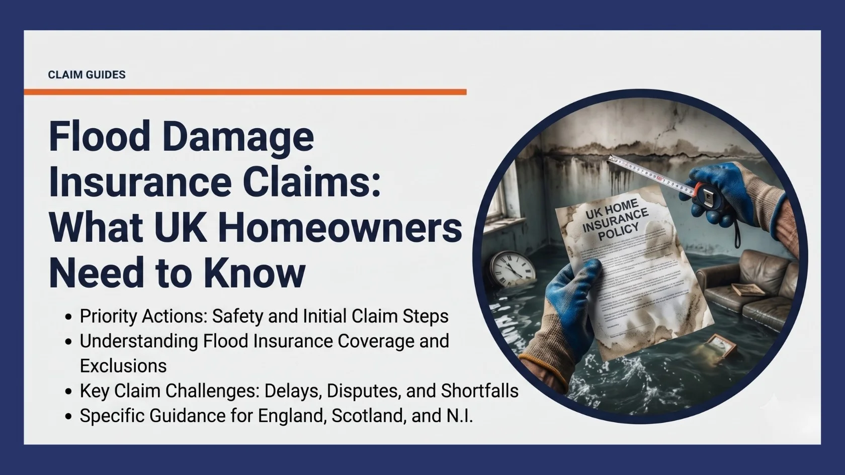 Flood Damage Insurance Claims: What UK Homeowners Need to Know