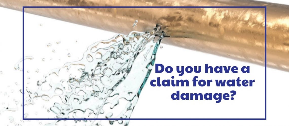 Can you claim for burst water pipes on your home insurance?